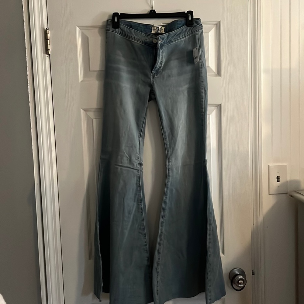 Bell bottom jeans